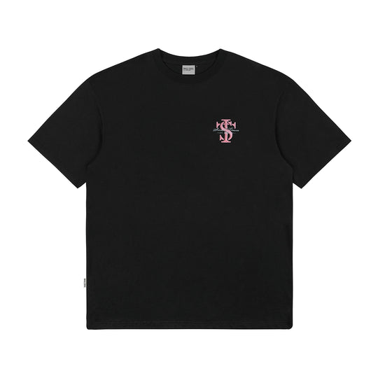 Small Town Kid 3D Embroidered Logo Letter Tee | Face 3 Face