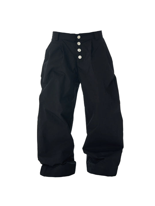KARMANISTIC Button Fly Baggy Pants | Face 3 Face