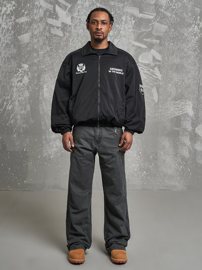 F3F Select Printed Racing Track Jacket | Face 3 Face