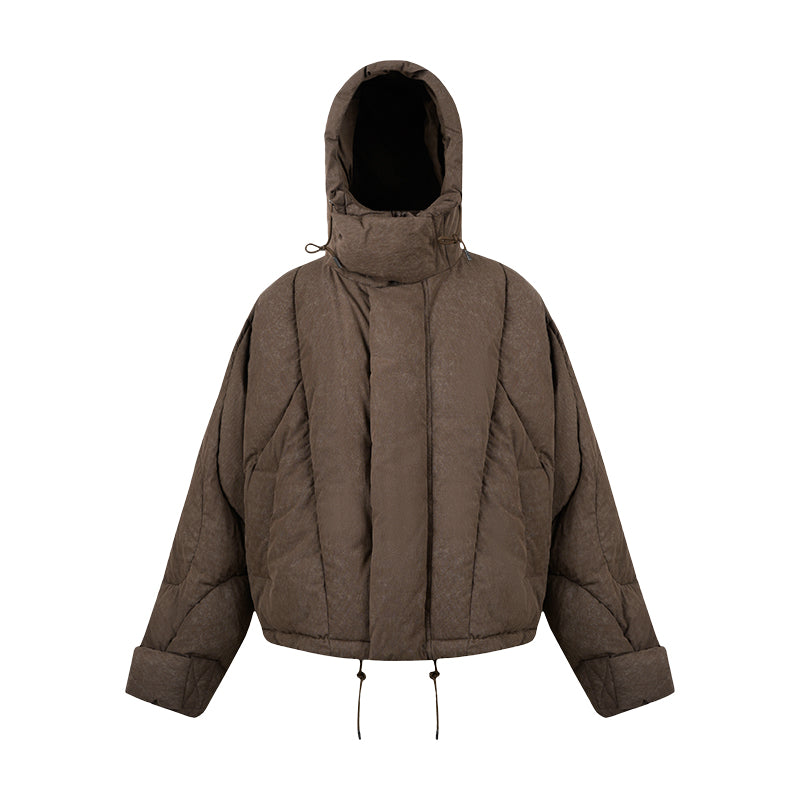 1807 Structured Line Trimmed Down Jacket | Face 3 Face