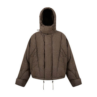 1807 Structured Line Trimmed Down Jacket | Face 3 Face