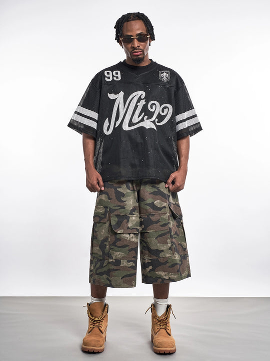 F3F Select Functional Camouflage Baggy Shorts | Face 3 Face