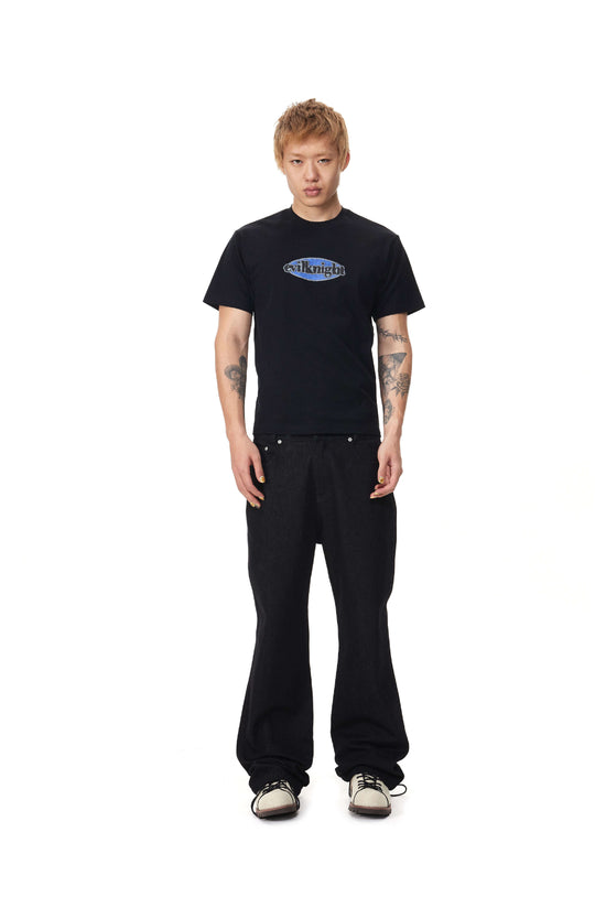 EVILKNIGHT(EK) Emblem Logo Print Short Sleeve Tee | Face 3 Face