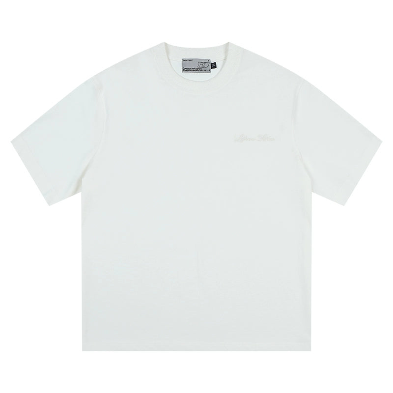 Harsh and Cruel Ribbed Crew Neck Tee | Face 3 Face