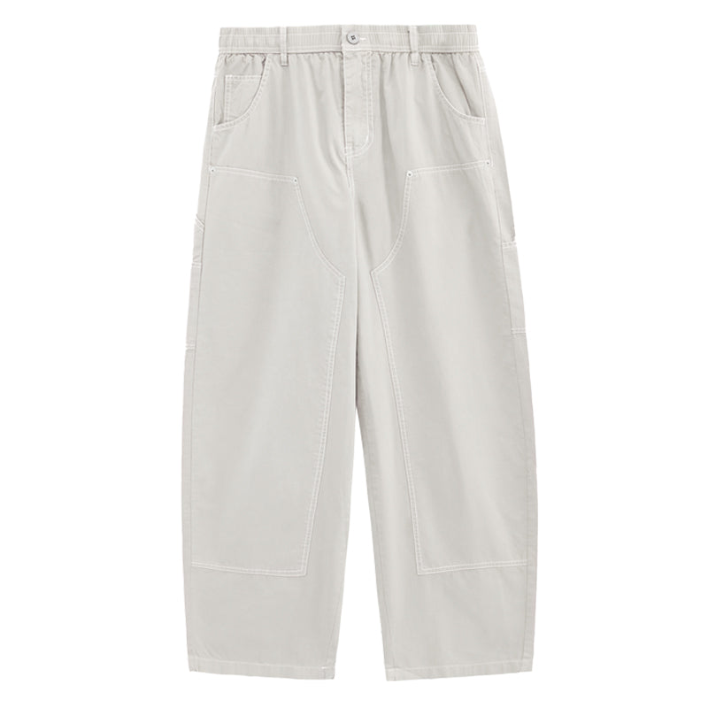 F3F Select Washed Lumberjack Wide Legged Work Pants