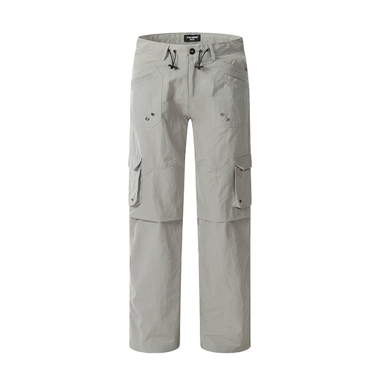 F3F Select 3D Multi Pocket Pleated Splicing Work Pants