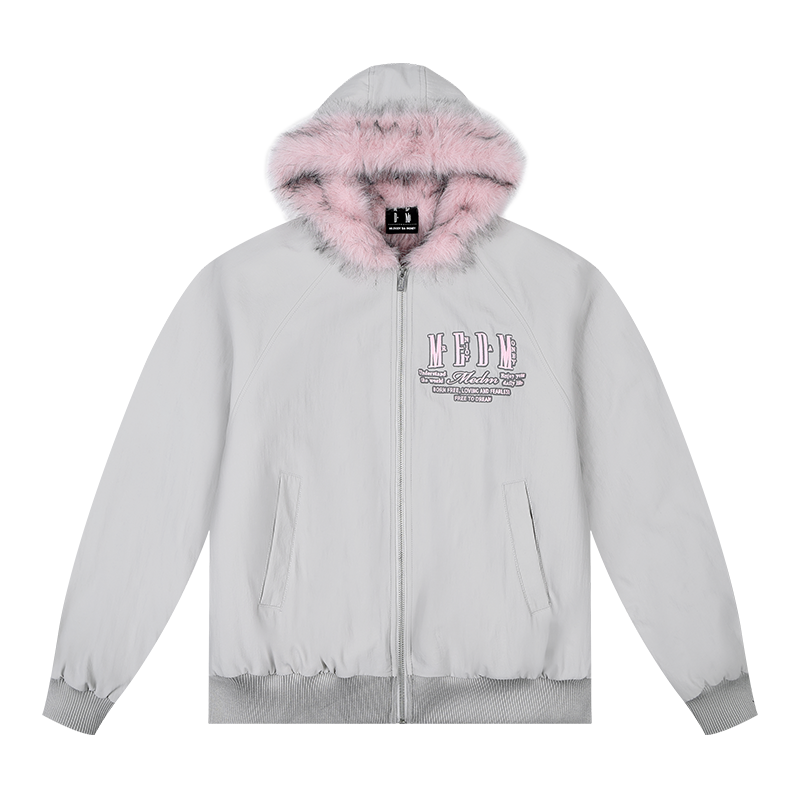 MEDM Fur-Lined Hooded Jacket | Face 3 Face