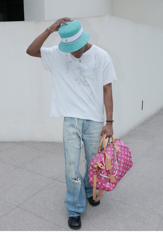 STEEPC Dirty Washed Faded Distressed Jeans | Face 3 Face