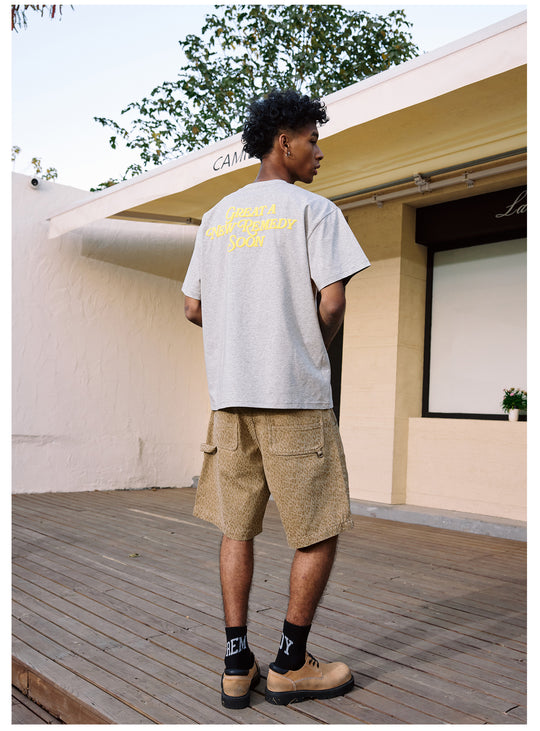 Remedy GREAT A NEW REMEDY SOON Foam Print Cool Touch Tee | Face 3 Face