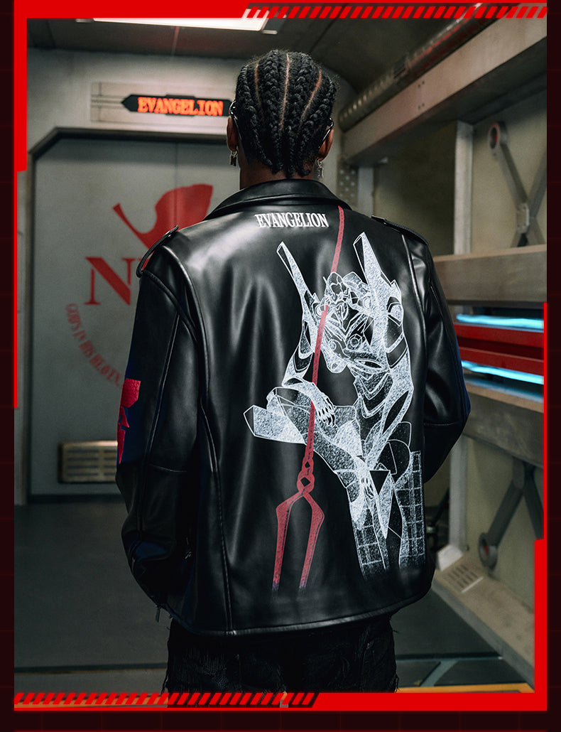 MEDM x EVA Unit-13 Leather Jacket | Face 3 Face