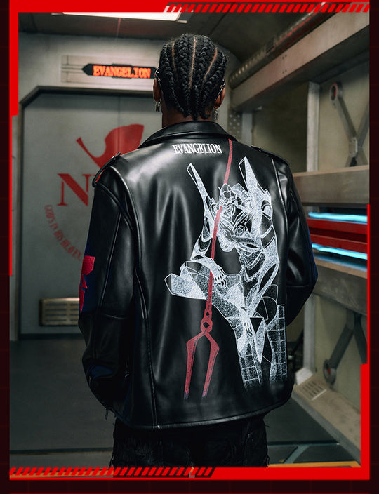 MEDM x EVA Unit-13 Leather Jacket | Face 3 Face