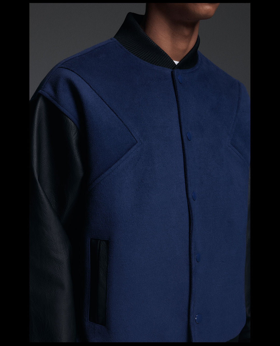 NOVACAM Patchwork Varsity Jacket | Face 3 Face