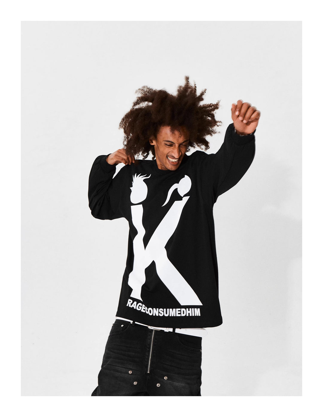 KARMANISTIC Big K Logo Long Sleeve Tee | Face 3 Face