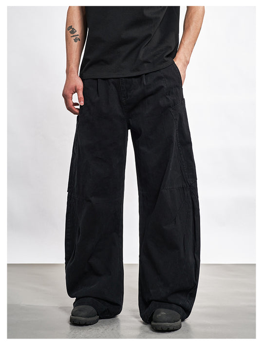 F3F Select Big Pocket Black Machete Pants | Face 3 Face