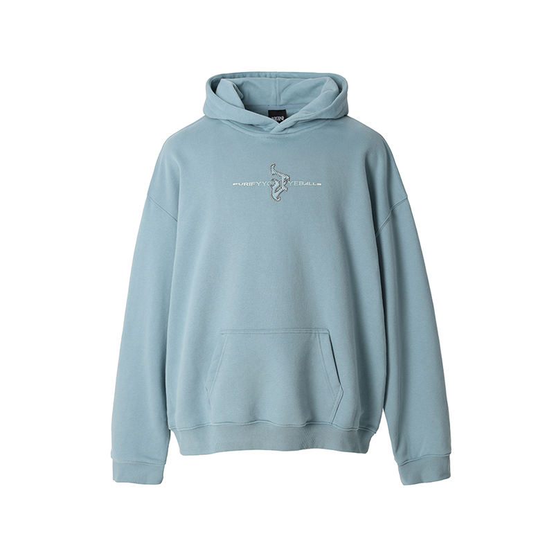 JHYQ Embroidered Beaded Logo Hoodie