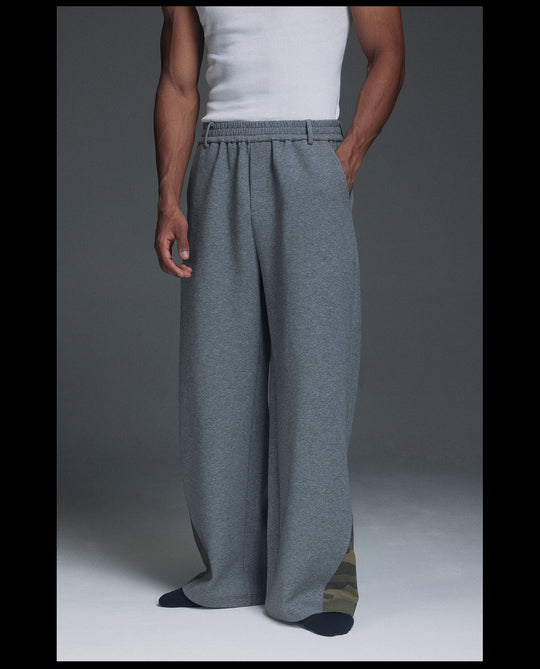 NOVACAM Camouflage-Accent Flare Sweatpants | Face 3 Face
