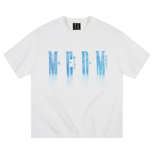 MEDM Rhinestone Flash Logo Tee | Face 3 Face