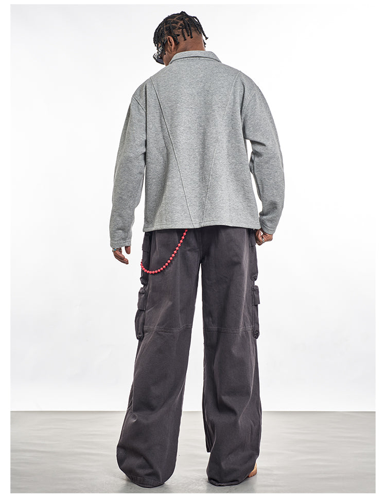 F3F Select Multi 3D Pockets Drawstring Utility Cargo Pants | Face 3 Face