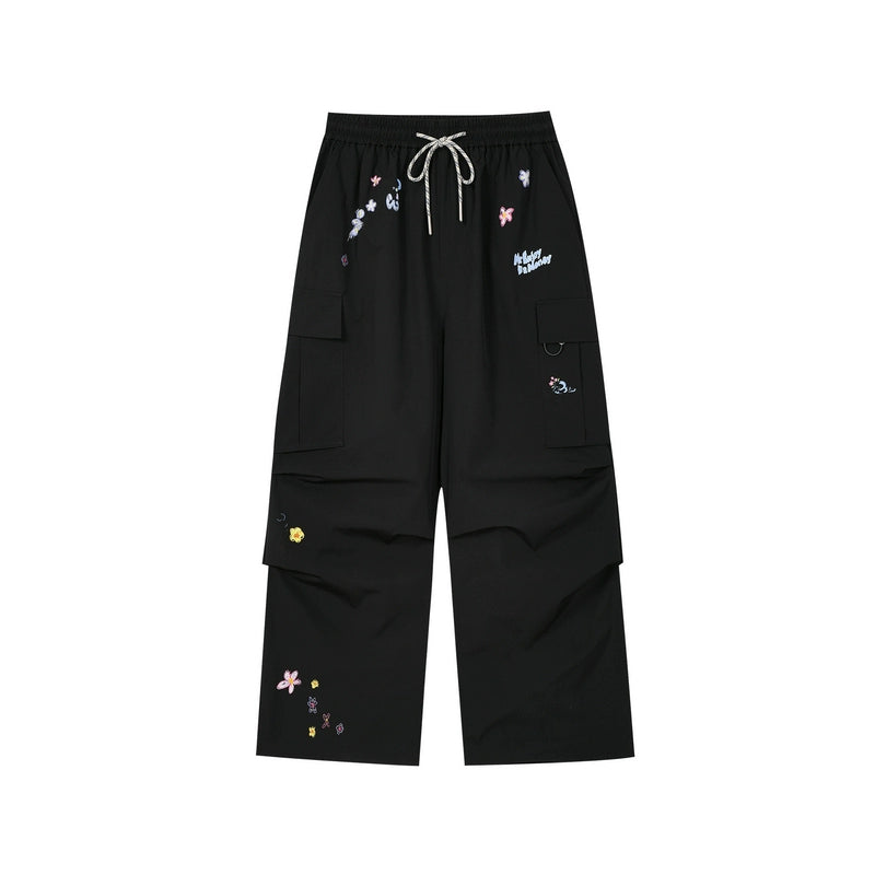 MEDM Floral Print Utility Cargo Pants | Face 3 Face