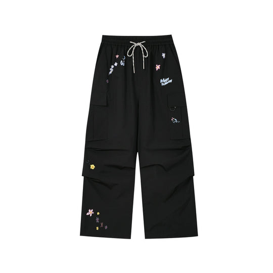 MEDM Floral Print Utility Cargo Pants | Face 3 Face
