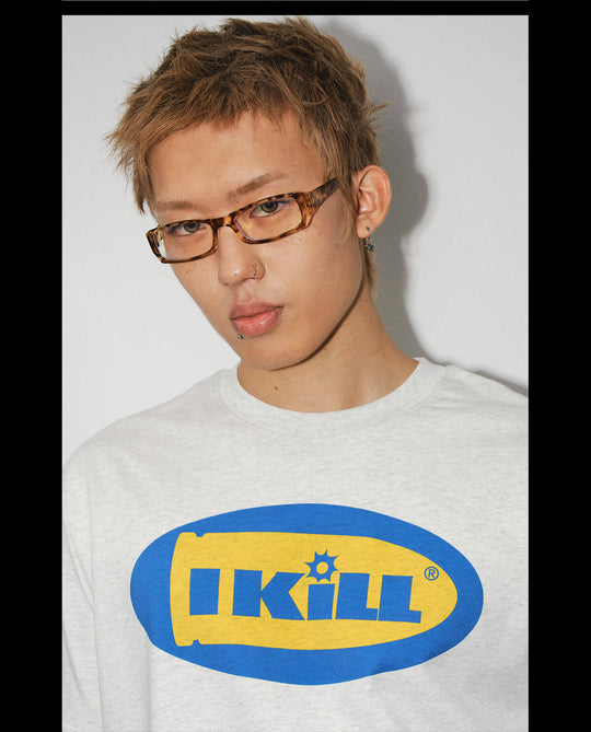 NOVACAM Creative Logo Print Short Sleeve Tee | Face 3 Face