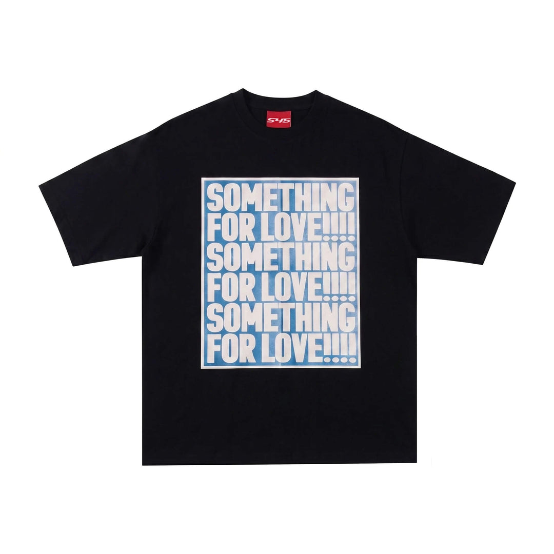 S45 Slogan Poster Print Short Sleeve Tee