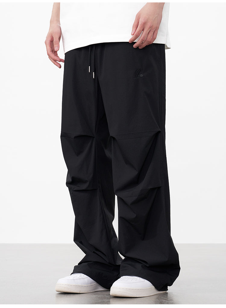 AFGK Nylon Pleated Work Pants | Face 3 Face