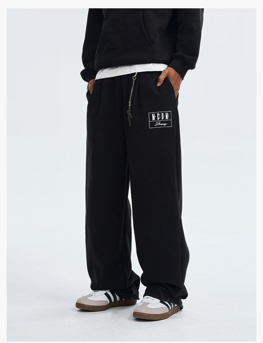 MEDM Embroidered Lettered Logo Hoodie & Sweatpants | Face 3 Face