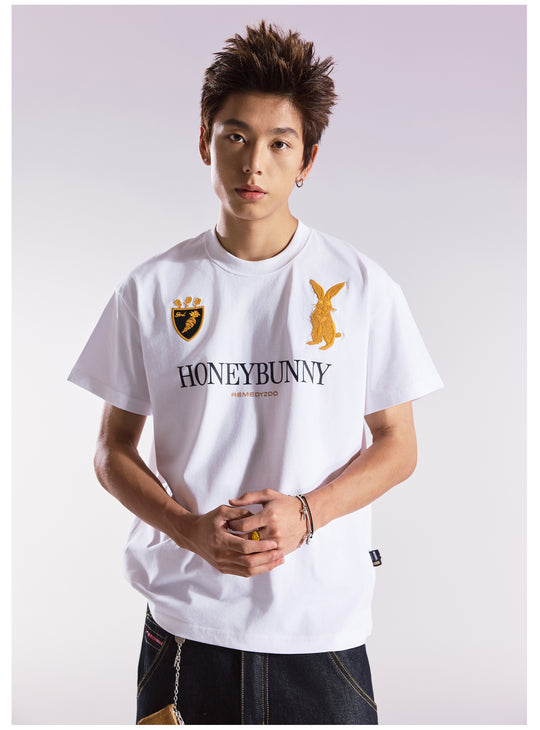 Remedy HONEYBUNNY Rabbit Embroidery Tee | Face 3 Face