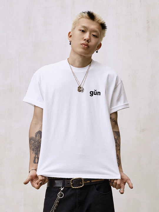 Remedy Dot Print Washed Tee | Face 3 Face