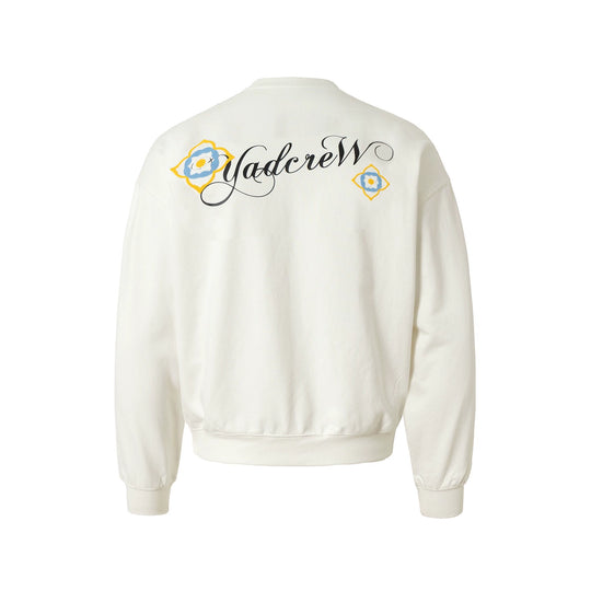 YADcrew Ethnic Puzzle Pattern Sweatshirt | Face 3 Face