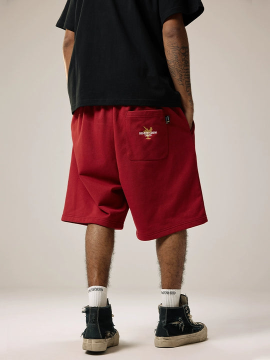 Remedy Embroidered Cocktail Girl Sweat Shorts | Face 3 Face