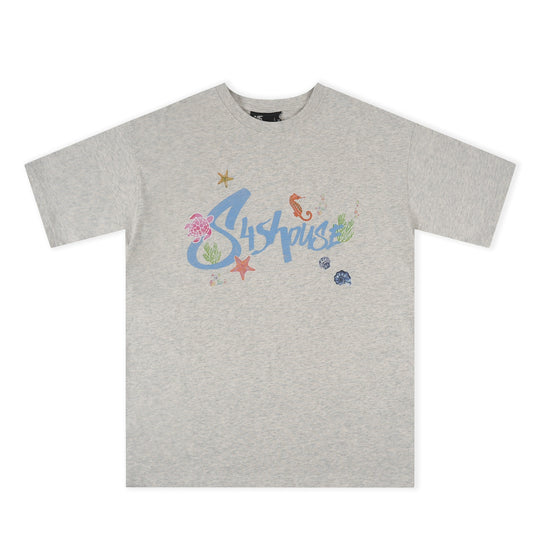 S45 Underwater World Graffiti Print Tee | Face 3 Face