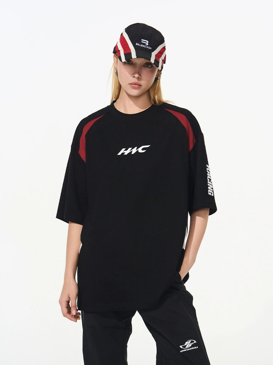 Harsh and Cruel Racing Mesh Panel Soccer Tee