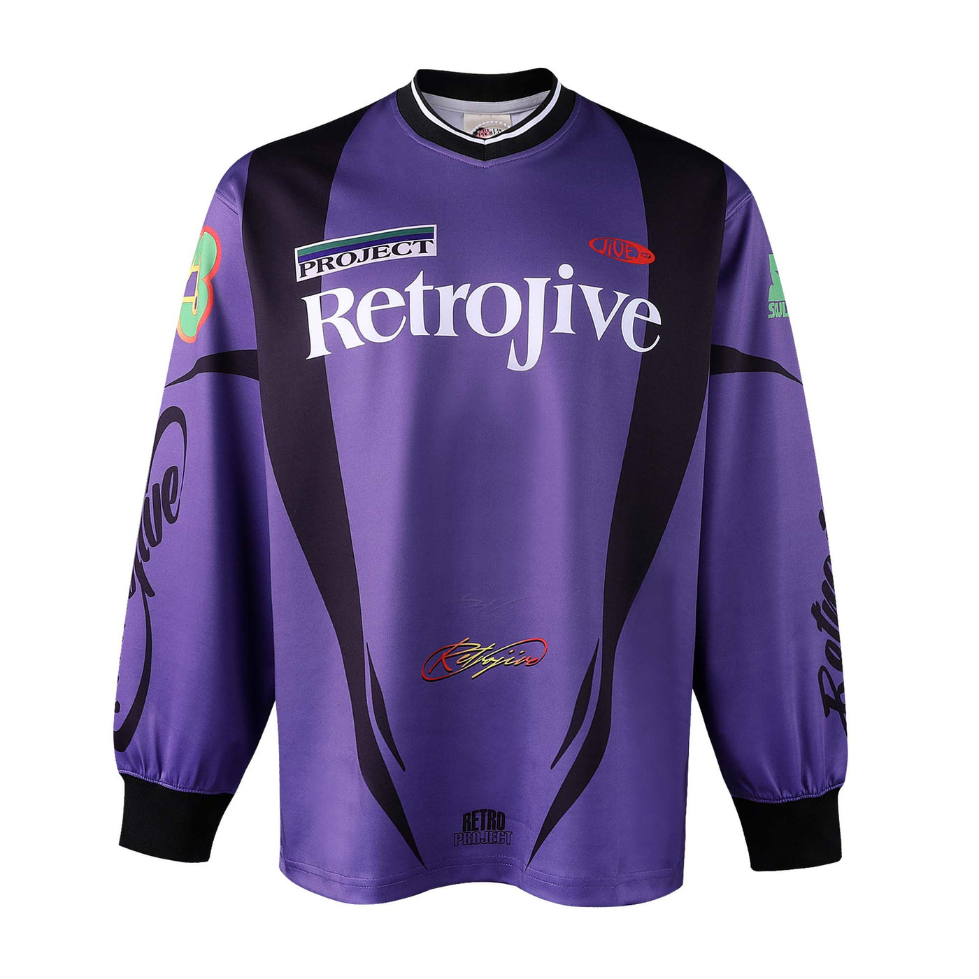 Retro Project Long Sleeve Racing Soccer Jersey Tee | Face 3 Face