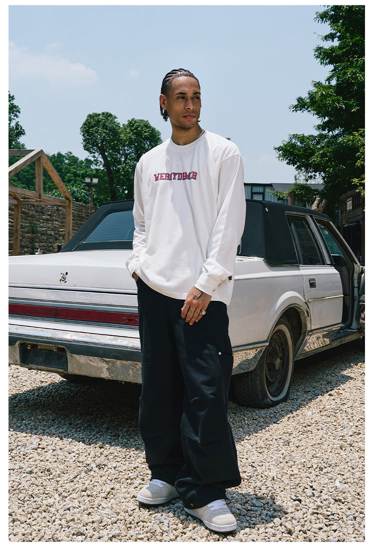 Remedy Crackle Print Long Sleeve Tee | Face 3 Face