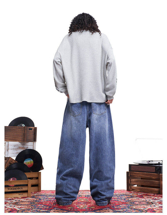 F3F Select Classic Wash Baggy Jeans | Face 3 Face