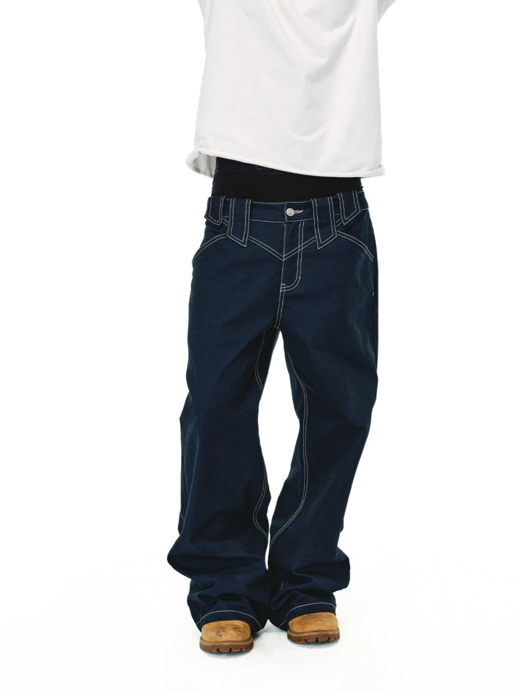 EVILKNIGHT(EK) Devil Eye Structured Canvas Pants | Face 3 Face