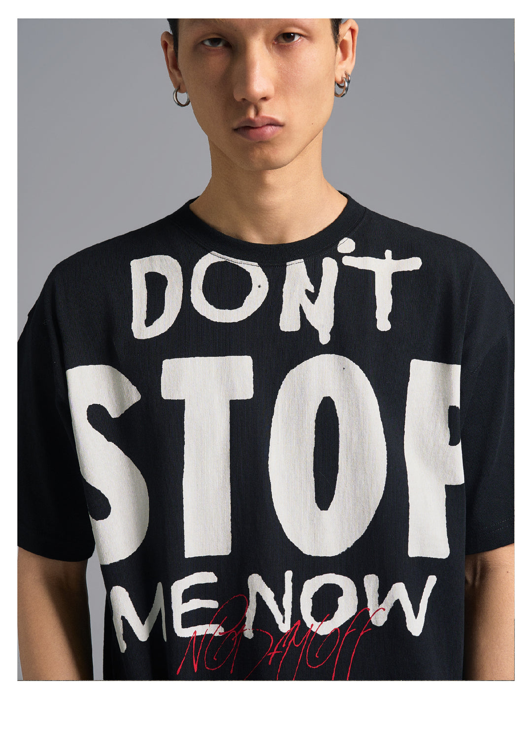 S45 Handwritten Slogan Print Tee | Face 3 Face
