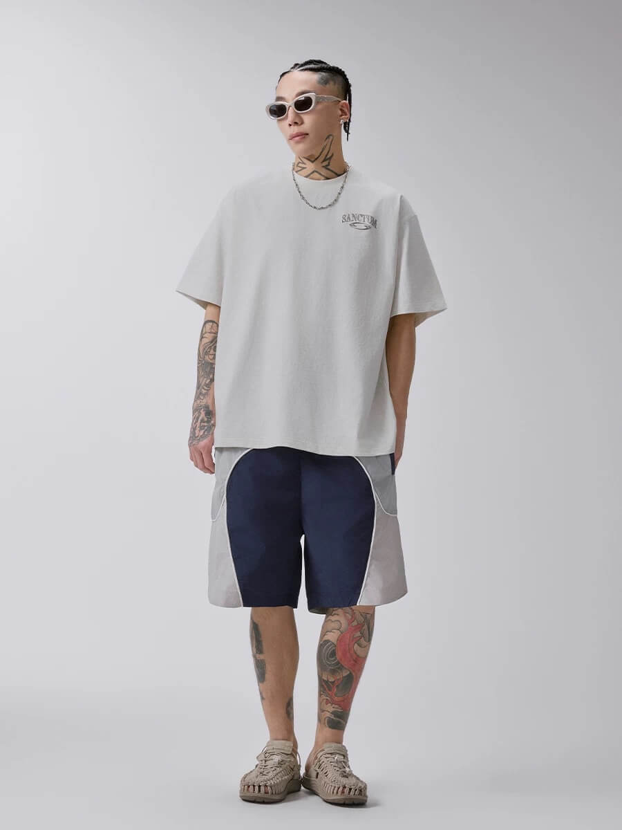 F2CE Color Block Athletic Shorts | Face 3 Face