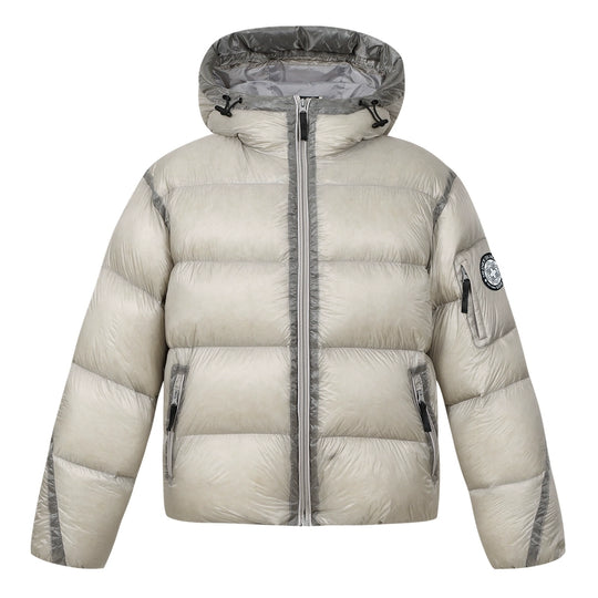 MEDM Hooded Sheer Down Jacket | Face 3 Face