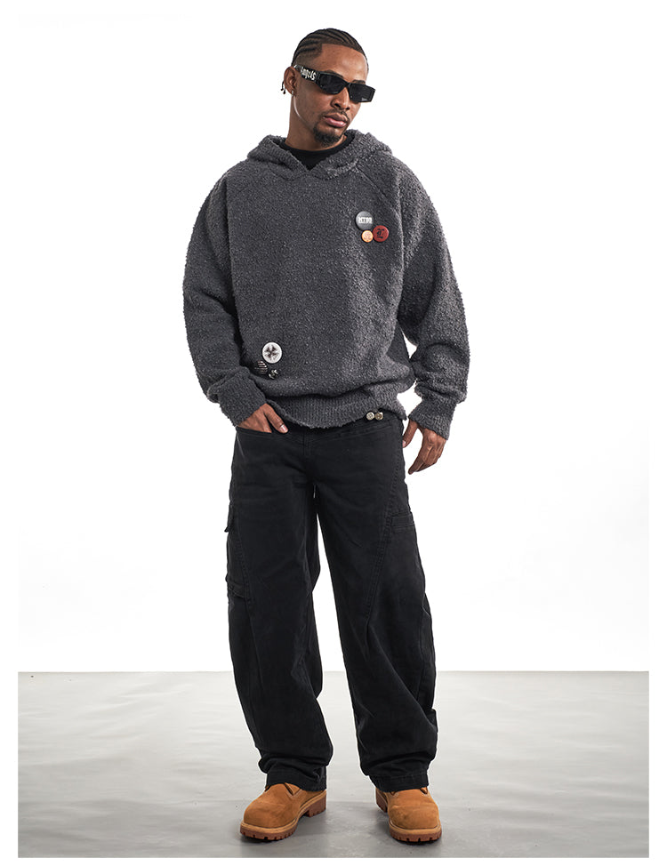 F3F Select Brushed Knit Hoodie | Face 3 Face