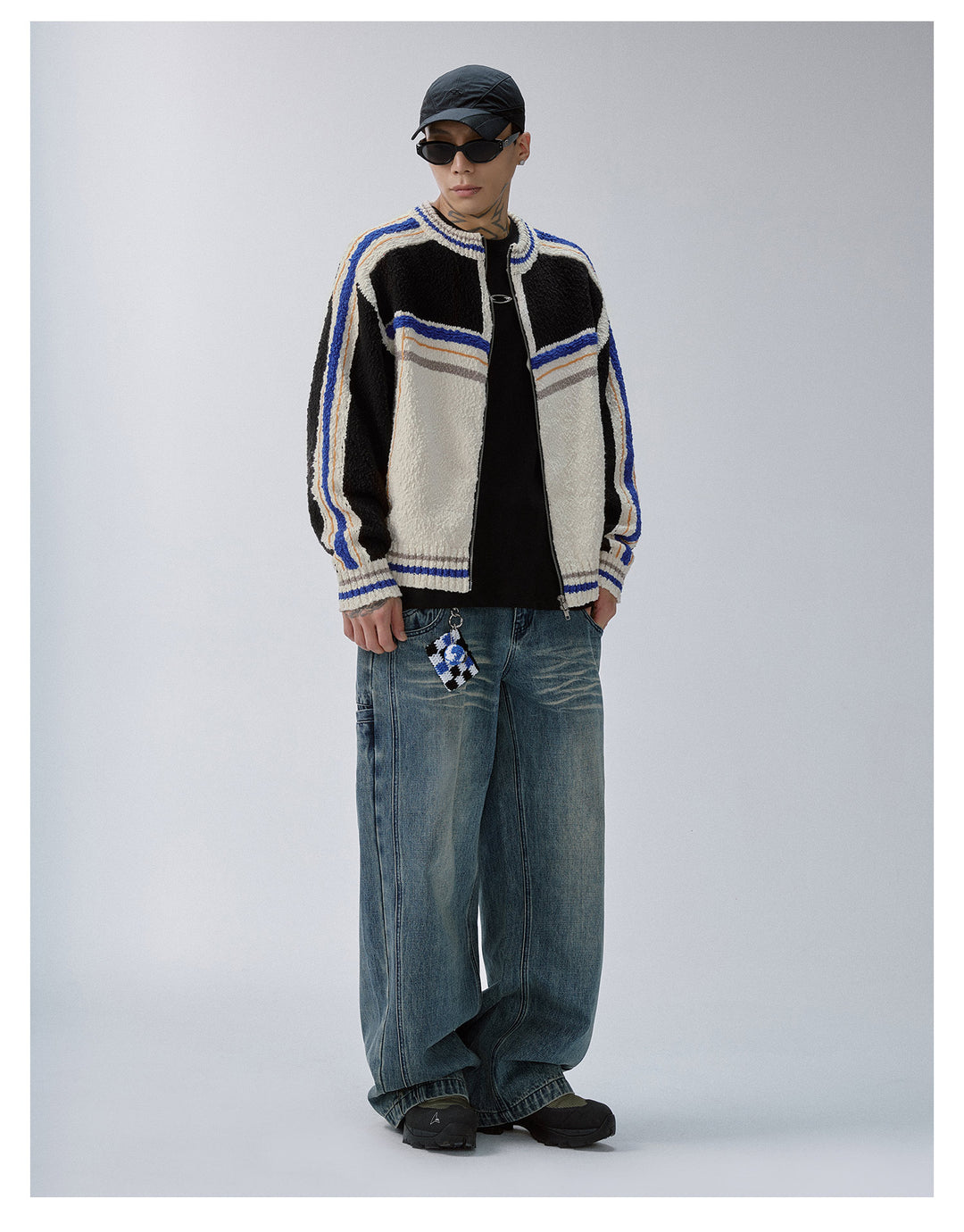 F2CE Washed Double Waist Layer Jeans | Face 3 Face