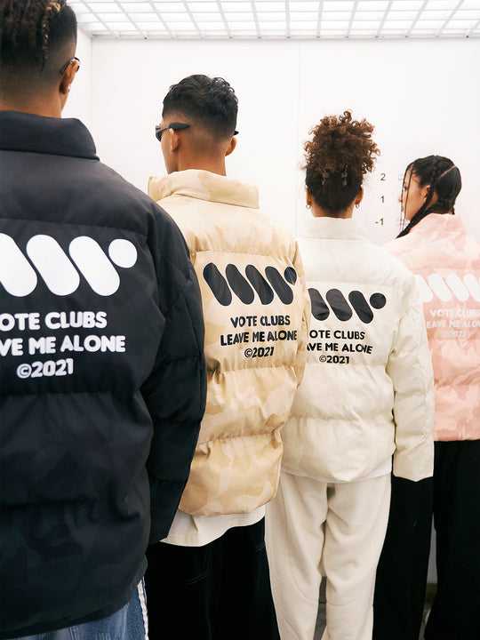 VOTE VVVVOTE Stand Up Collar Camouflage Jacket