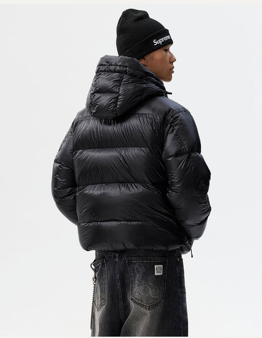 MEDM Hooded Sheer Down Jacket | Face 3 Face
