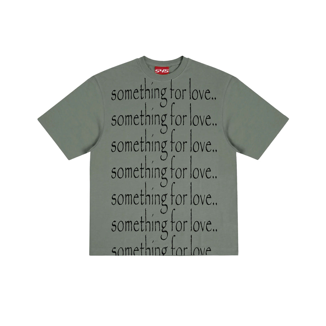 S45 All Over Slogan Print Short Sleeve Tee