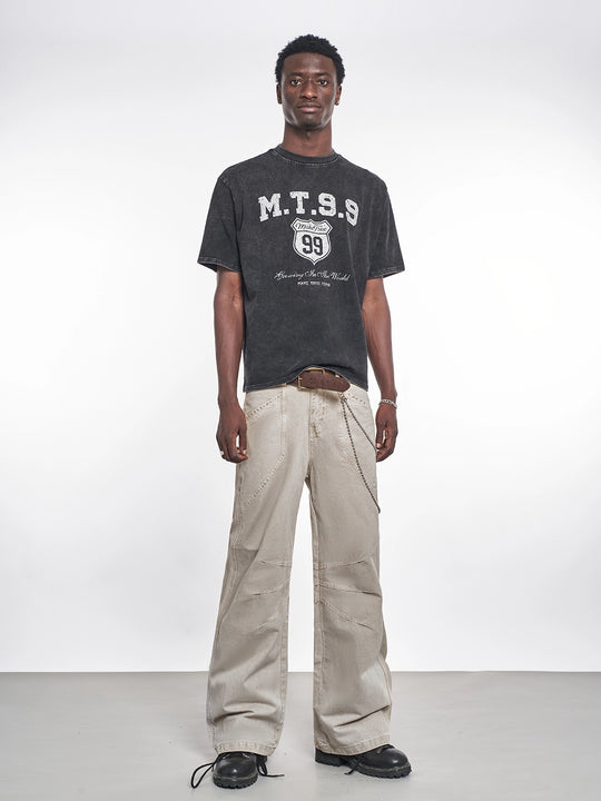 F3F Select 3D Construction Washed Pants | Face 3 Face