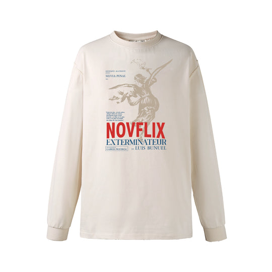 NOVACAM Archangel Vintage Washed Backstitch Long Sleeve Tee | Face 3 Face