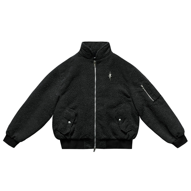 Remedy Textured MA-1 Bomber Jacket | Face 3 Face
