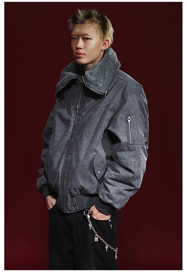 Remedy Multi Zipper Reversible MA-1 Bomber Jacket | Face 3 Face